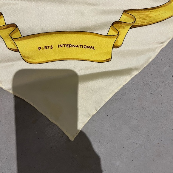 Ports International Equestrian Print Scarf - Picture 2 of 2